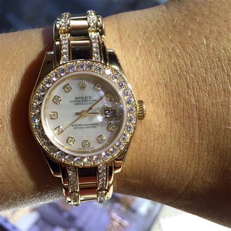 rolex uhren damen diamanten fake|missing Rolex moniker.